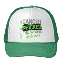 Cancer Picked The Wrong Diva Non-Hodgkins Lymphoma Mesh Hat
