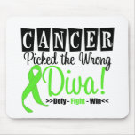 Cancer Picked The Wrong Diva Non-Hodgkins Lymphoma Mousepads