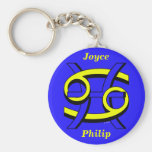 Cancer & Pisces BY Key Chain