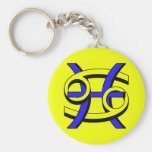Cancer & Pisces BY Keychain