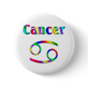 Cancer Rainbow buttons