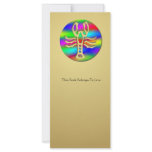 Cancer Rainbow Color Crab Zodiac Bookmark rack cards