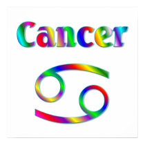 Cancer Rainbow posters