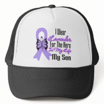 Cancer Ribbon Hero in My Life My Son hats