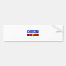 Cancer Rock Star Bumper Stickers