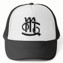 Cancer & Scorpio Partners bw hats by AtlasShrugging Cancer & Scorpio Partners bw hats