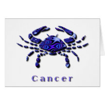 Cancer Sign Greeting Card
