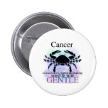 Cáncer sobre usted pin