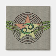 Cancer Star Magnets