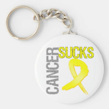 Cancer Sucks - Bladder Cancer Key Chain