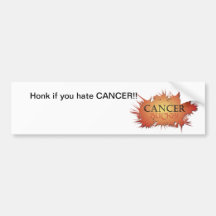 Cancer Sucks Bumper Sticker