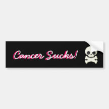 Cancer Sucks! Bumper Stickers
