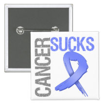 Cancer Sucks - Esophageal Cancer Pins