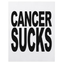Cancer Sucks Personalized Flyer