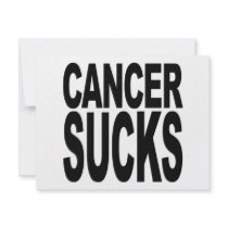 Cancer Sucks invitations