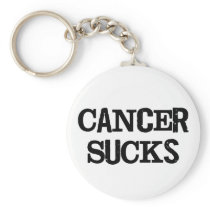 Cancer Sucks Keychain