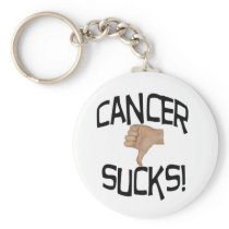 Cancer Sucks keychain keychains