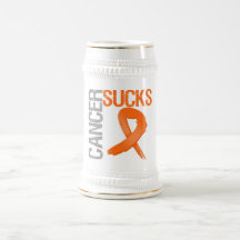 Cancer Sucks - Kidney Cancer (Orange) Mugs