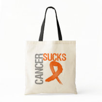 Cancer Sucks - Leukemia Canvas Bag
