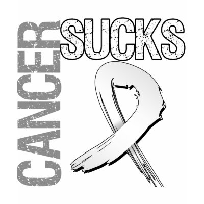 Cancer Sucks - Lung Cancer t shirts
