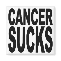 Cancer Sucks magnets