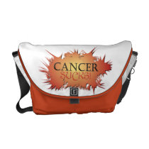 Cancer Sucks Messenger Bag