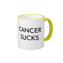 CANCER SUCKS MUGS