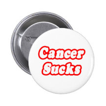 Cancer Sucks Pinback Button