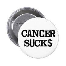 Cancer Sucks Pinback Button