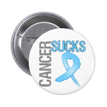 Cancer Sucks - Prostate Cancer Button