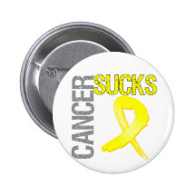 Cancer Sucks - Sarcoma Pinback Buttons
