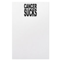 Cancer Sucks Stationery