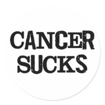 Cancer Sucks Sticker