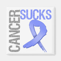 Cancer Sucks - Stomach Cancer Refrigerator Magnet