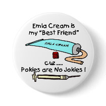 Cancer Support Emla Cream buttons