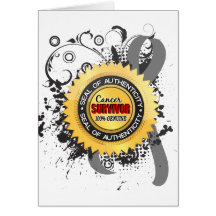 Cancer Survivor 23 Brain Cancer Greeting Card