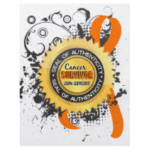 Cancer Survivor 23 Leukemia Custom Flyer