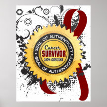 Cancer Survivor 23 Multiple Myeloma Poster