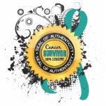 Cancer Survivor 23 Ovarian Cancer Acrylic Cut Out