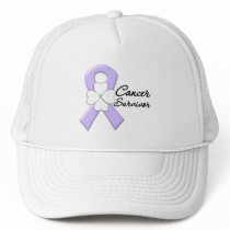 Cancer Survivor Flower Ribbon hats