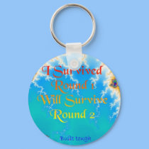 Cancer Survivor Keychain by deesbasenjis Cancer Survivor Keychain