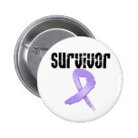 Cancer SURVIVOR Pinback Button