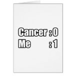Cancer Survivor Scoreboard Greeting Card