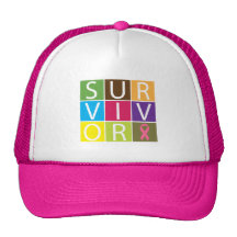 Cancer Survivor Tile Breast Cancer Mesh Hats