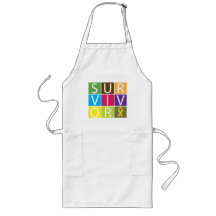 Cancer Survivor Tile Childhood Cancer Aprons