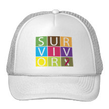 Cancer Survivor Tile Head and Neck Cancer Mesh Hat