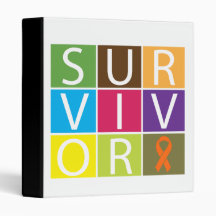 Cancer Survivor Tile Kidney Cancer Binder