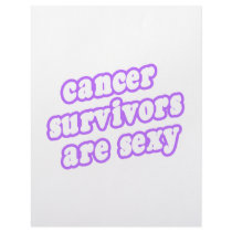 Cancer Survivors Are Sexy (Lavender) letterhead