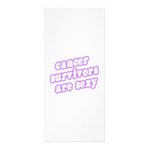 Cancer Survivors Are Sexy (Lavender) rack cards