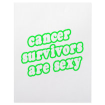 Cancer Survivors Are Sexy (Lime) letterhead